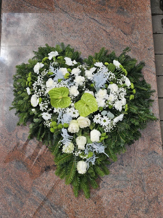 Veniec SRDCE živý