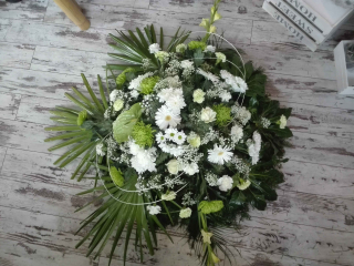 Veniec BOCHNÍK živá čačina a živé kvety *B180*